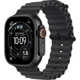 Apple Watch Ultra 3 (GPS + Cellular caja de titanio negro y correa en color negro ocean 49 mm MF0J4BE/A