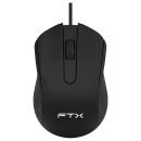 Mouse FTX FTXM62 USB 1200 DPI - Negro
