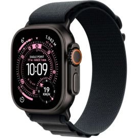 Apple Watch Ultra 3 (GPS + Cellular) caja de titanium black y correa alpine loop en color black 49 mm MF0V4LW/A